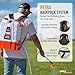 PetraTools Battery Powered Backpack Sprayer 4 Gallon - 6 Hours Long Battery Life & Padded Straps for Comfort - HD4000 Electric Backpack Garden Sprayer with 6 Spray Nozzles & 90PSI Adjustable Pressure