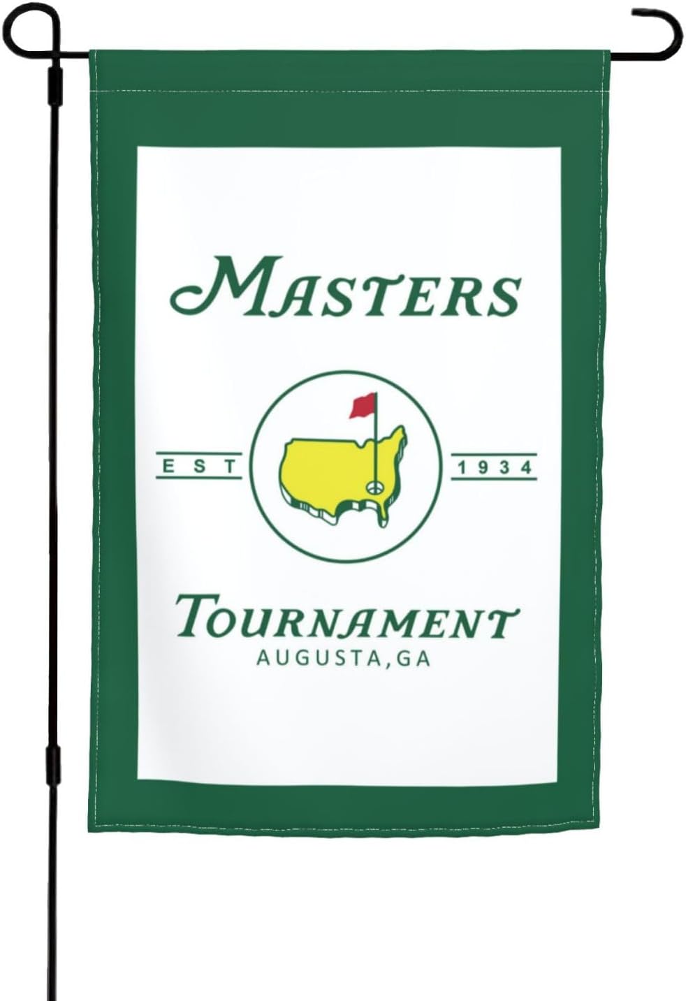 NLIEOPDAgolf tournament Garden flag Decorations Party Cosplay Game Flags for Home House Garden Outdoor Indoor Masters Flag Decor 12x18in