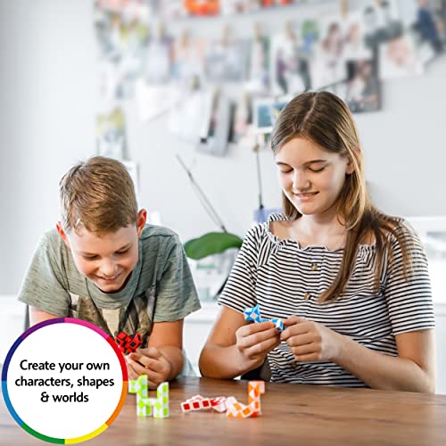 Cubidi® Magic Snake Set 6Pcs - Twist Fidget Snake Toys For Girls, Boys Or Adults - Stress Relief, Anxiety And Autism Toy - Travel Game Gift For Birthday, Easter, Educational Classroom And Party Favors #TOP5