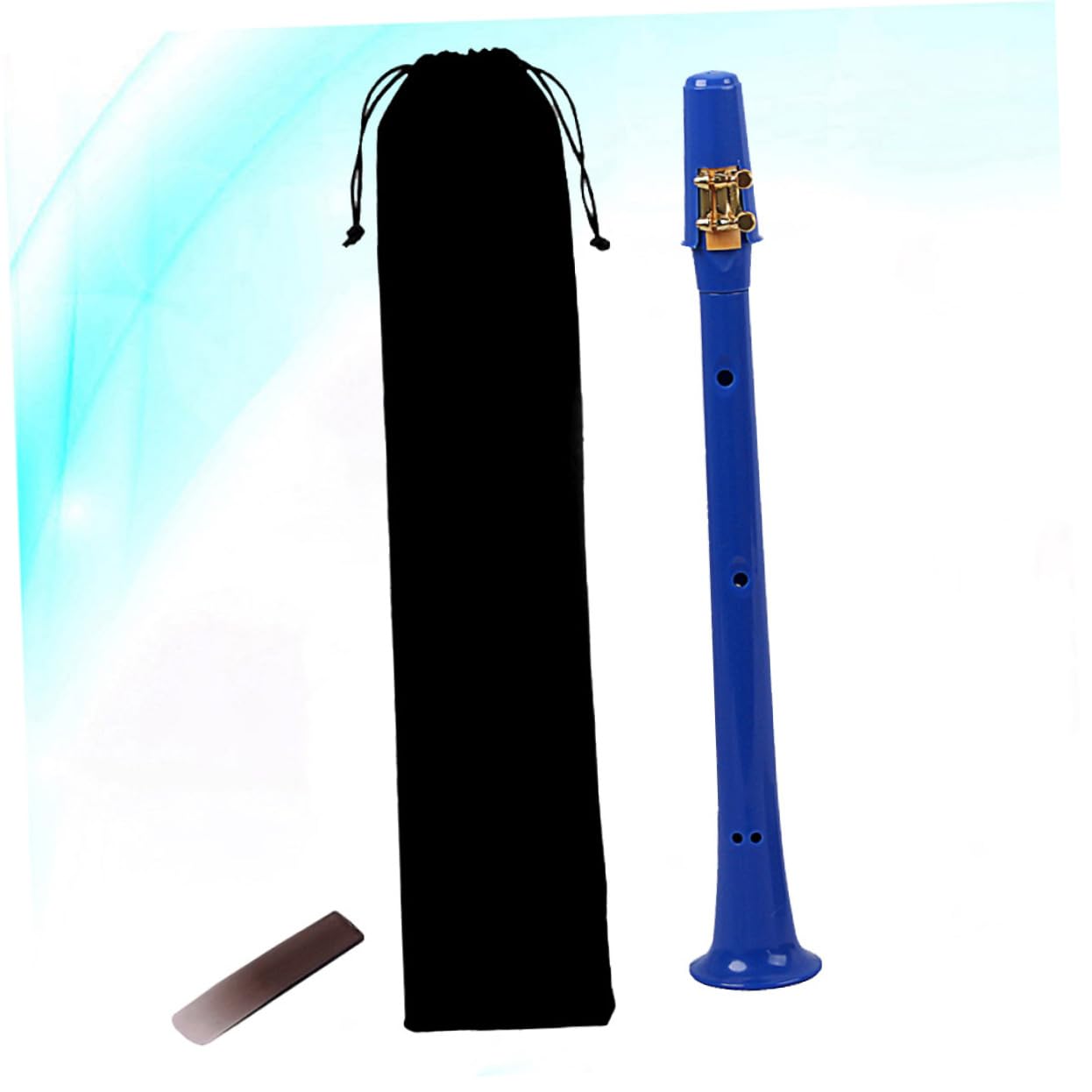 ifundom Liggage Small Saxophone Ambient Lighting Car Interior Work of Art Saxophone with Carrying Bag Saxophone Portable Mini Saxophone Long Musical Instrument