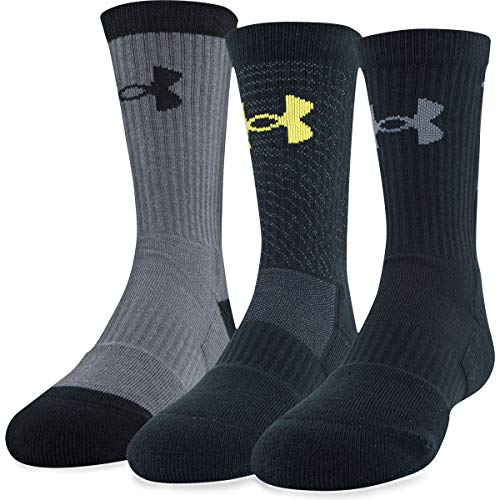 Under Armour Youth Phenom Curry Crew Socks, 3Pairs (B01EVVQLYW) Amazon price tracker