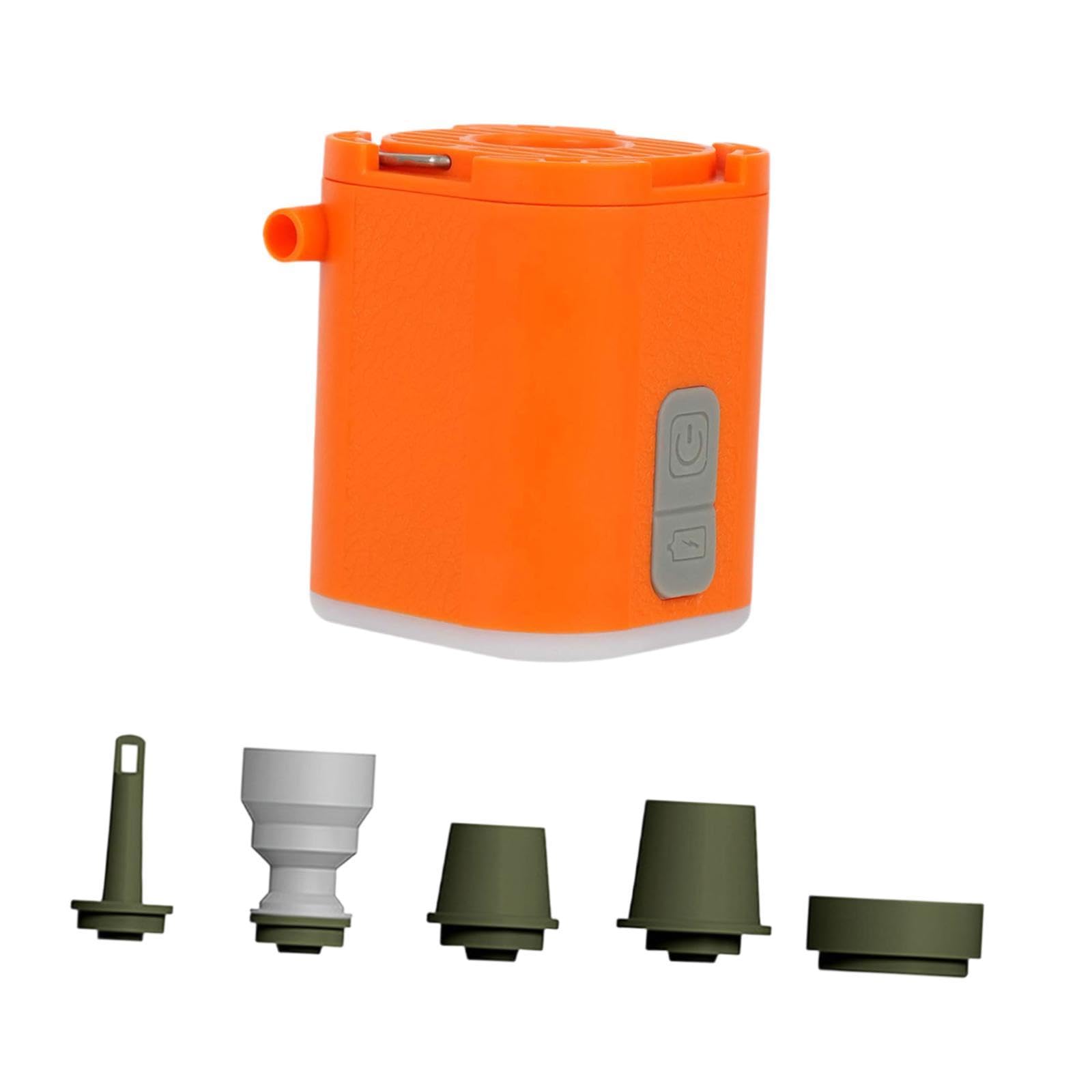 Pompe à Air électrique Compacte pour Bouées Gonflables avec éclairage et Port USB-C, Idéale pour Les Bouées.