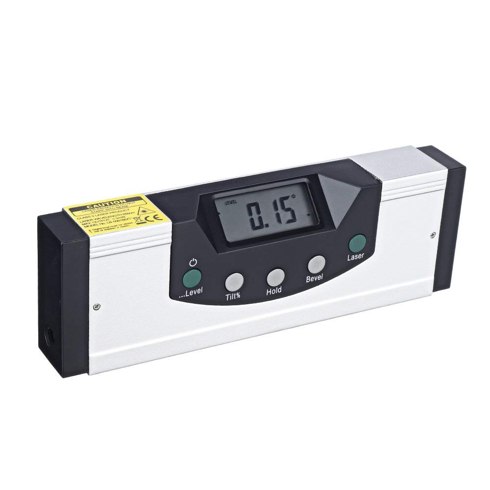 Règle de niveau numérique 150mm LCD et inclinomètre électronique pour quincaillerie