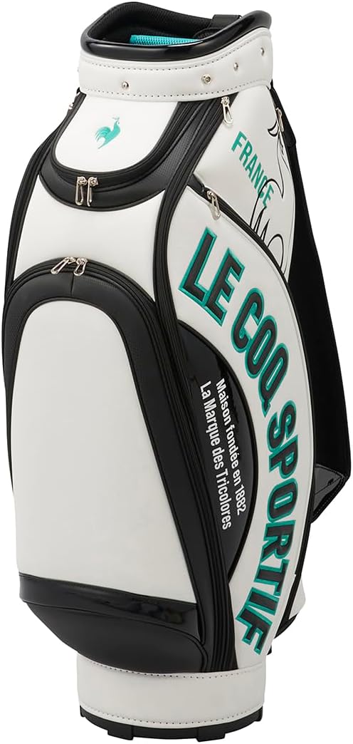 ルコックスポルティフ　ゴルフ　キャディバッグ　カート式　約9型　約23cm le coq sportif GOLF ルコックスポルティフ ゴルフ（メンズ