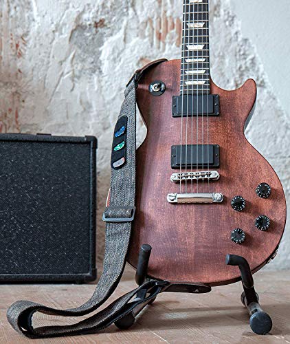 HOUSON Sangle de Guitare Style vintage, Sangle de guitare en coton sangles de guitare réglables avec longues extrémités… - Les Beatles, Paul McCartney, John Lennon, RIngo Starr, George Harrison HOUSON Sangle de Guitare Style vintage, Sangle de guitare en coton sangles de guitare réglables avec longues extrémités… – Image 4