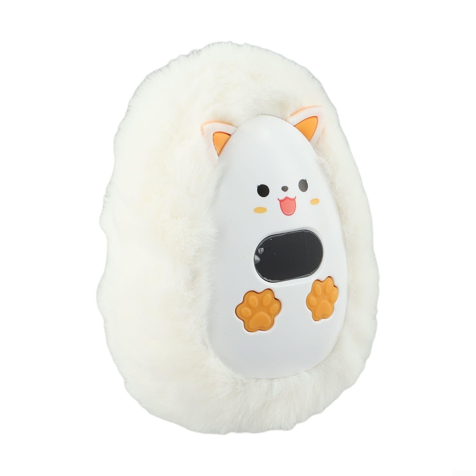 Rechargeable Hand Warmer Electric Pocket Heater Fast Heating for Hiking Skiing Camping Golf Hunting 7.5x5.5cm(White)