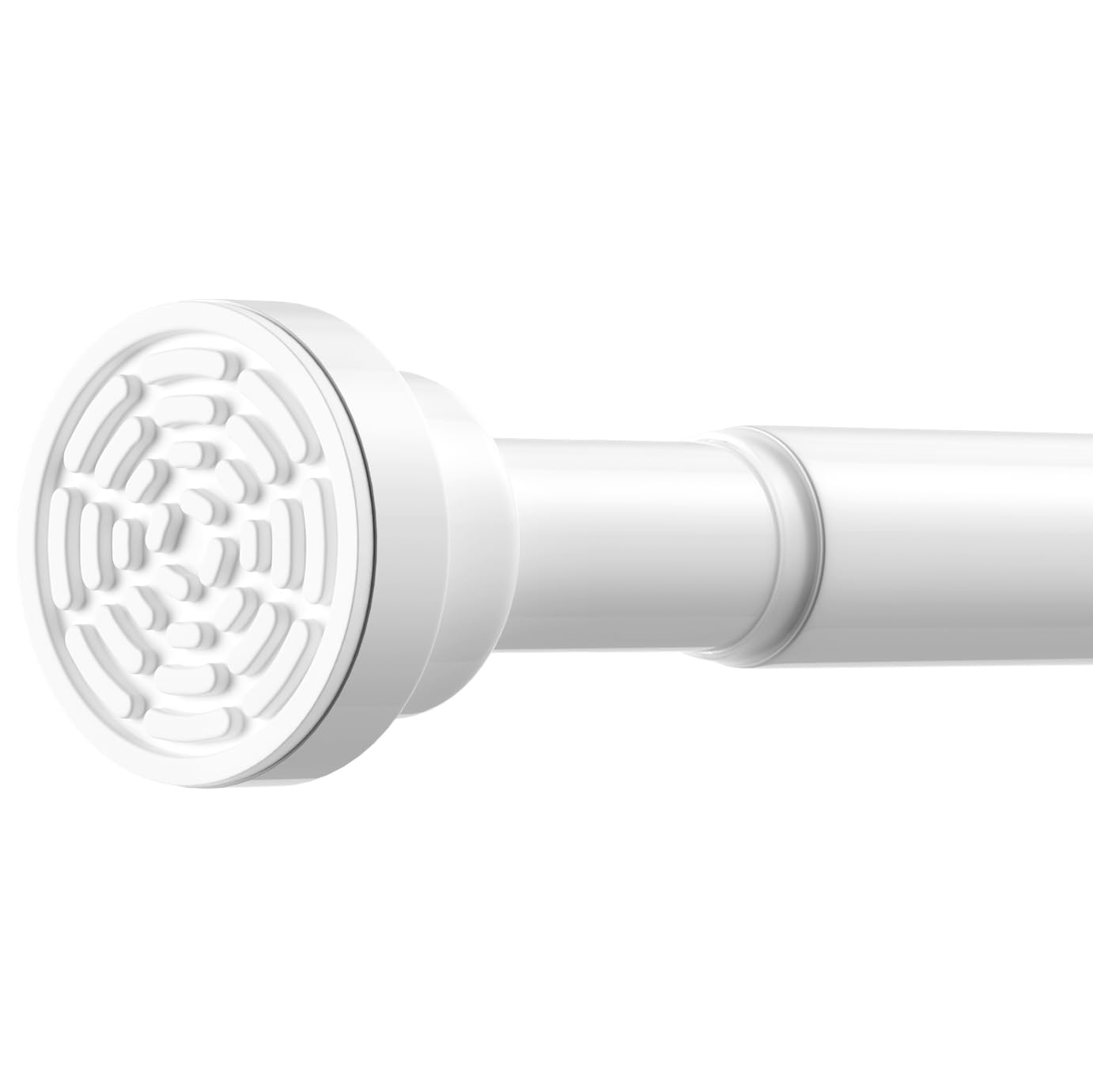 Photo 1 of QINGYUN Adjustable Tension Curtain Rod, White, 31-76 inch