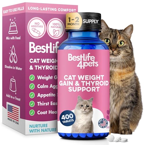 Cat Hyperthyroid & Gentle Weight Gain Support for Cats and
