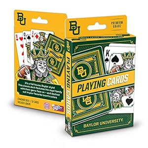 YouTheFan NCAA Baylor Bears Classic Series Playing Cards