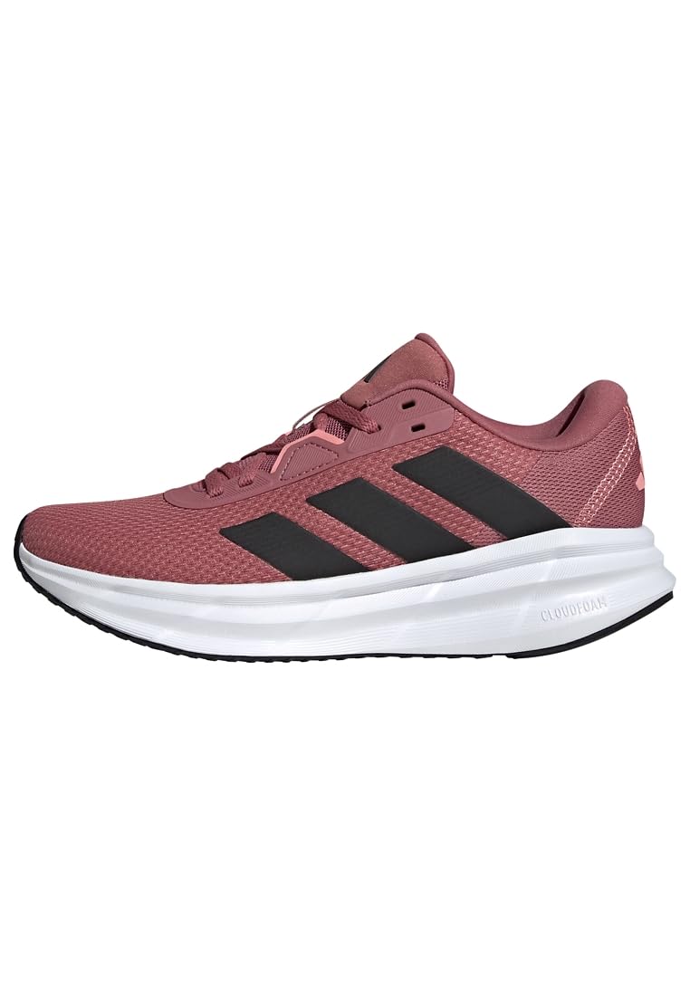 adidas Damen Galaxy 7 Running Shoes, Crimson/core Black/semi pink Spark, 43 1/3 EU