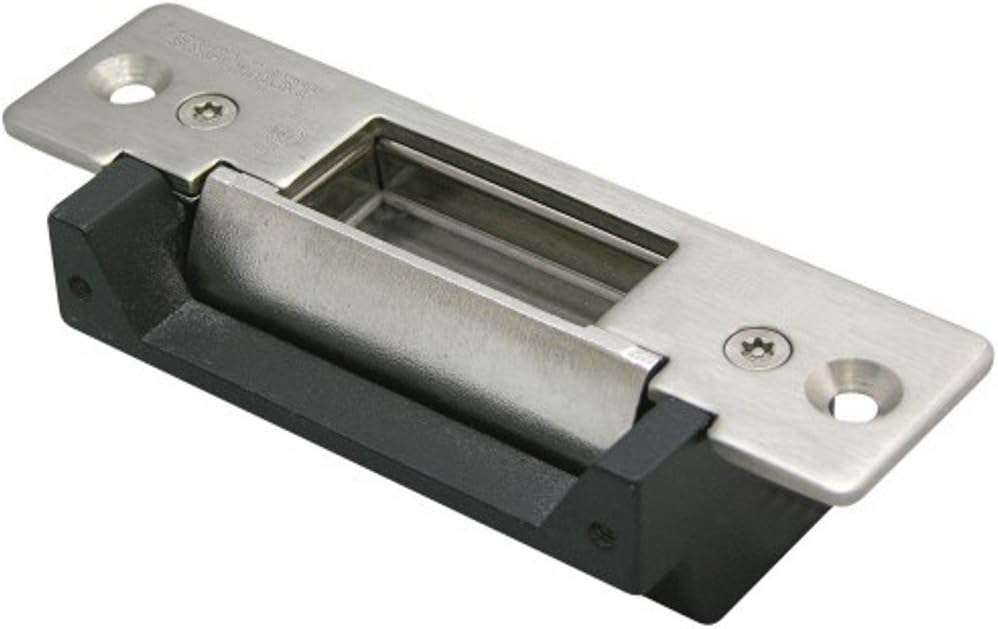 Seco-Larm SD-995C Fail-Secure or Fail-Safe Electric Door Strike for Metal Doors, Static Strength 1000 lbs. (454kg), Can Be Used with Virtually Any Cylindrical Door Locking System
