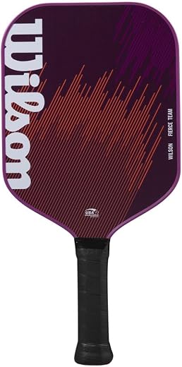 WILSON Fierce Team 13mm Pickleball Paddle - Grip Size 2-4 1/4"