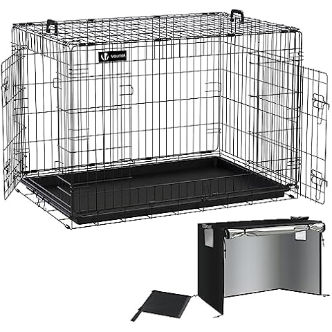 VOUNOT Portable Dog Crate with Cover thumbnail