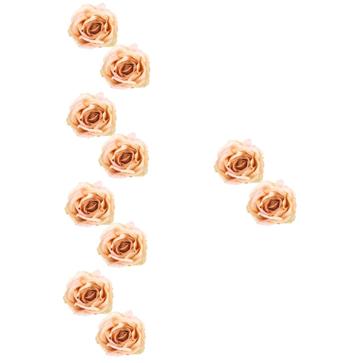 Mikikit 10pièces Embrasses à Rideaux Fleurs Clips Décoratifs pour Rideaux Fixations Pratiques pour Salon Et Chambre Accessoires De Décoration Élégants