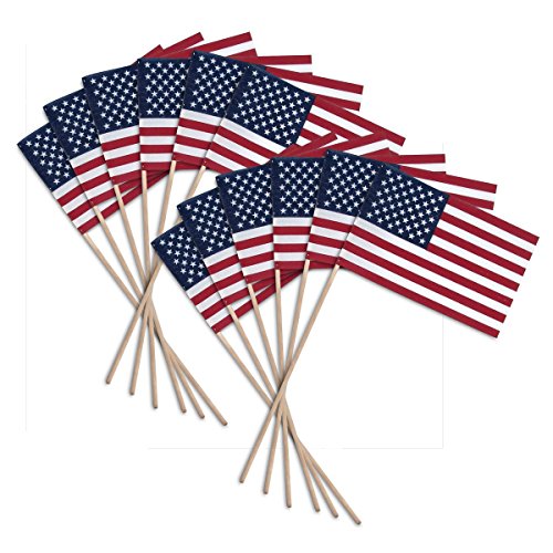 Super Tough Small American Stick Flags...