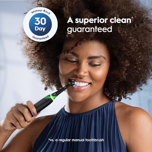 Oral-B iO Series Ultimate Clean Electric Toothbrush Replacement Brush Heads for an Oral-B Electric Toothbrush, 4 Count, Black by Oral-B - Image 7