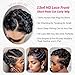 Short Curly Pixie Cut 13x4 Lace Front Wig Human Hair Wigs 13x4 HD Lace Frontal Wigs Short Layered Curly Glueless Wig Pre Plucked Deep Wave Pixie Cut Human Hair Wigs for Black Women, Natural Black