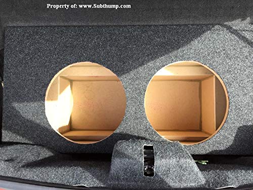 Subthump Dual 12 Subwoofer Box-Fits 1993-2002 Camaro Convertible