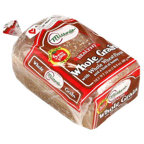 Milton's 100 Healthy Whole Grain Bread, 24 oz