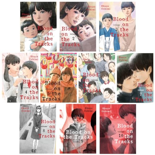 Blood on the Tracks Series 10-Book Collection Set I (Vol.1 to Vol.10) - A Psychological Thriller Manga About Obsession, Family, and Control
