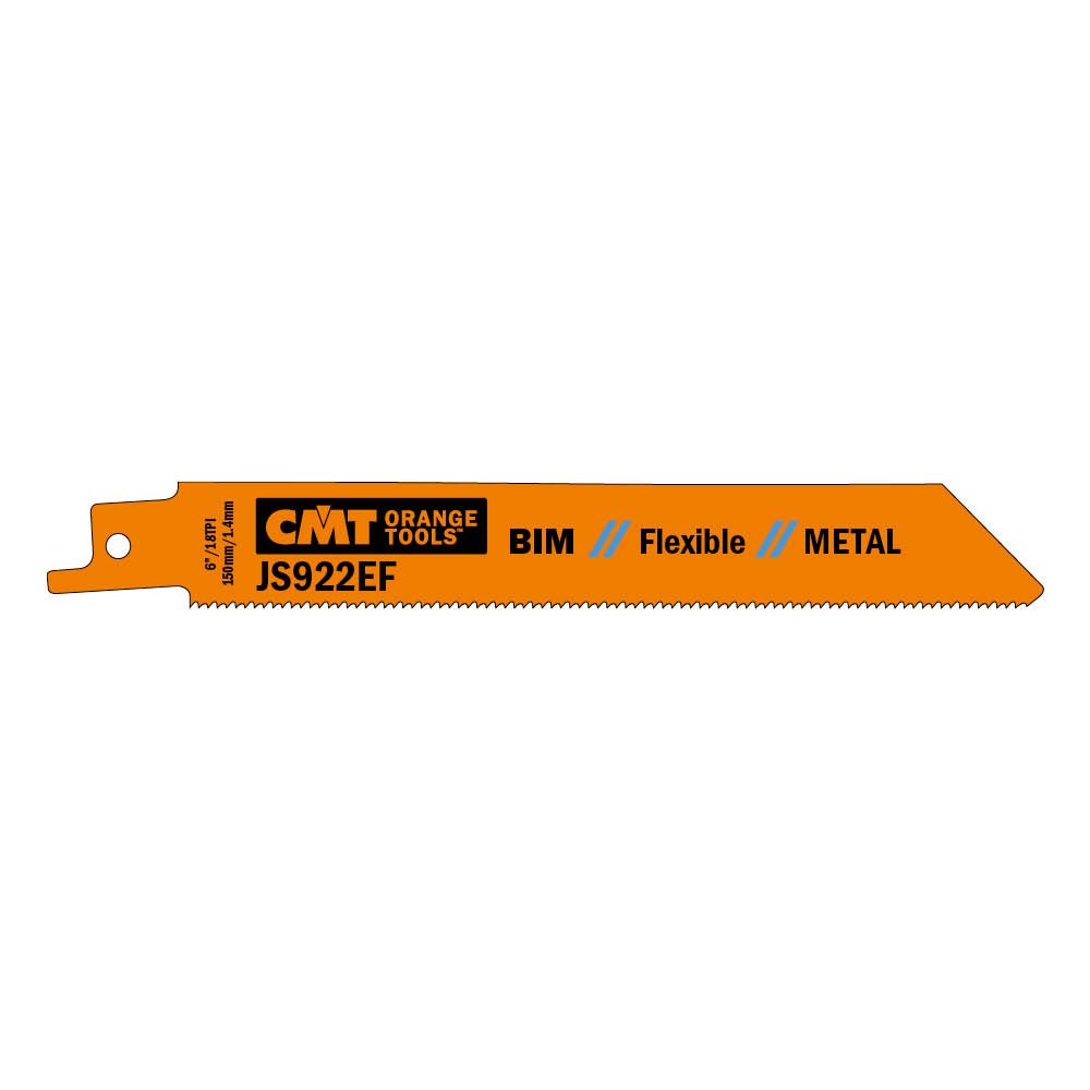 CMT JS922EF-20 Lame per Seghe a Gattuccio per Metallo, Arancione