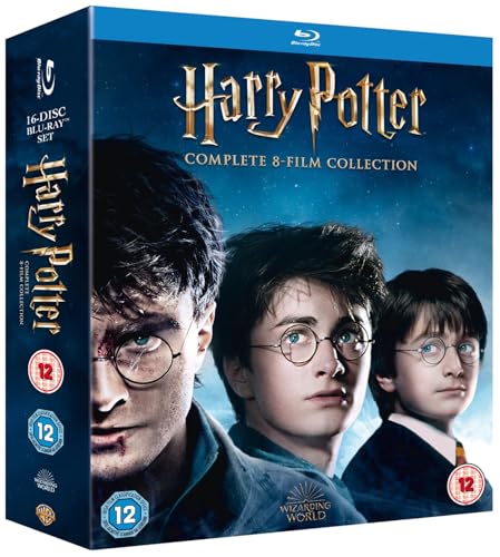 Image of Harry Potter: The Complete 8-Movie Collection (Deluxe 16-Disc Box Set / Special Bonus Features) [Blu-ray] [Region Free]