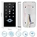 XYBkey Outdoor Fingerprint Access Keypad, RFID Keypad Control System Kit, Touch Screen, Electronic Door Opening System, 13.56MHz Card, IP68 Waterproof Electric Magnetic Lock
