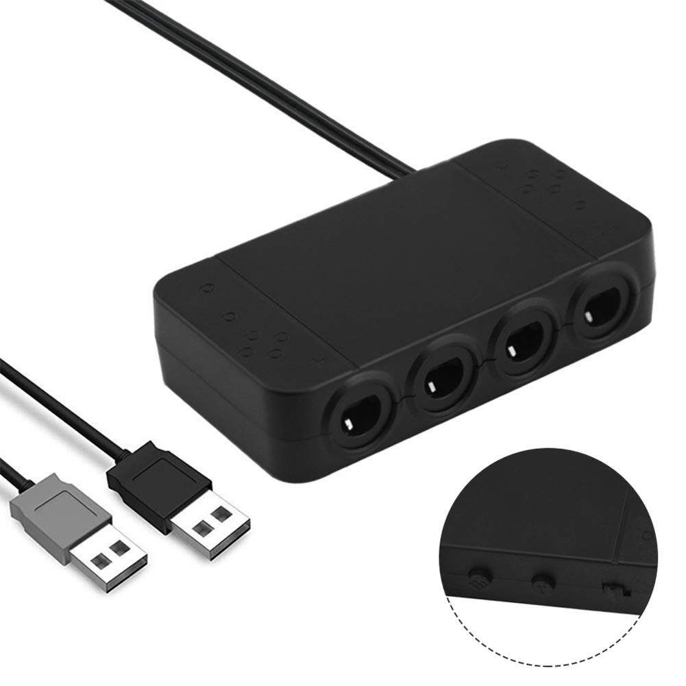 Buy Gamecube Controller Adapter for Wii U OMKUY Switch PC and Wii U