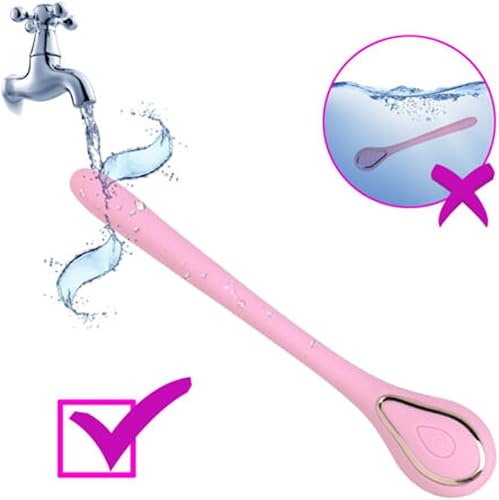 Miniatura 7 de Vibrador de silicona suave con sonidos uretrales para hombres, enchufe recargable para el pene masculino que mejora la estimulación de la próstata