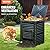 VEVOR Garden Compost Bin 80 Gallon, BPA Free Composter, Large Capacity Outdoor Composting Bin with Top Lid and Bottom Door, Easy Assembling, Lightweight, Fast Creation of Fertile Soil