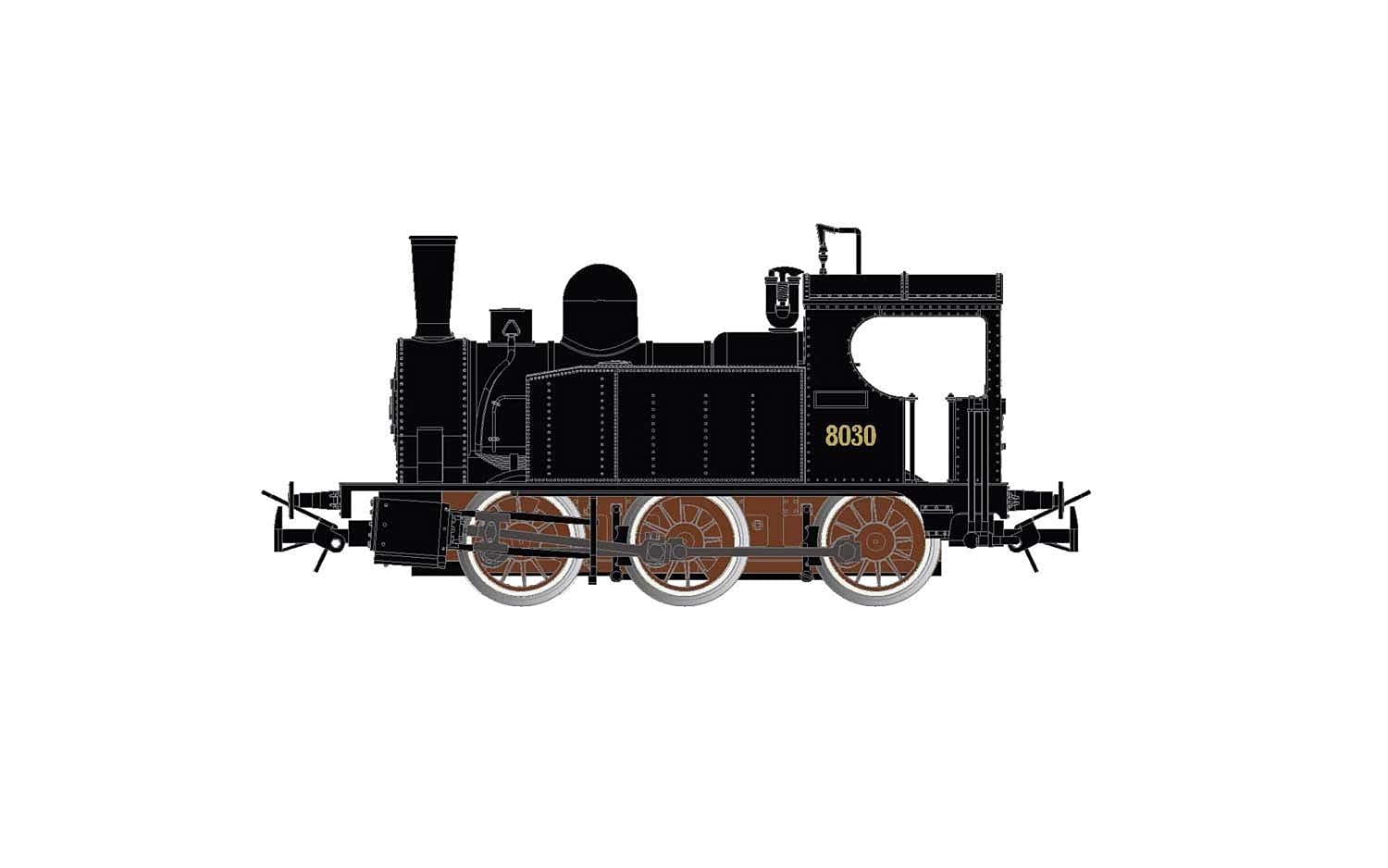PIKO MARKLIN CM 800 89 005 Ancien Locomotive Vapeur Ho, Train Modele