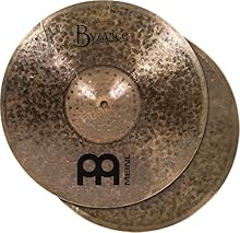 Hand hammered in Turkey from cast B20 Bronze — these hats have a heavier feel that is loaded with clarity, cut and a healthy dose of intricate, shadowy tone Unlathed surfaces — by not filing these cymbals down, so to speak, they are left with a bold ...