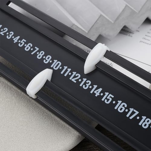 Black Snooker Scoreboard Plastic Game Scoreboard 255 x 59 mm Billiards Scoreboard Wall Mounted for Kids Snooker Tables Score - Image 5