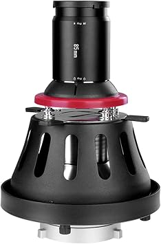 NiceFoto SN-29 Pro Conical Snoot Video Light Art Styling Snoot,Professional Optical Spot with 85mm Lens,Picture Slice and Color Filter for Bowens Mount