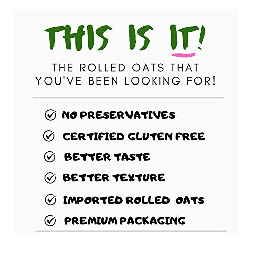 Image of Essence Nutrition Rolled Oats & Quinoa Seeds Combo (900 Grams) - Gluten Free High Protein Cereal Combo