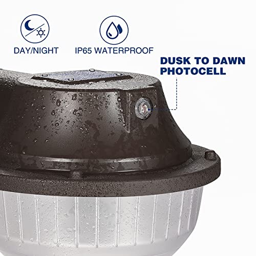 Saatly Led Barn Light, 40W Dusk To Dawn Outdoor Lighting, 110-277V, 4800Lm, 5000K Daylight, Ip65 Waterproof Outdoor Security Light, Etl & Dlc Listed, Outdoor Lights For Yard, Garage, Street, Warehouse #TOP2