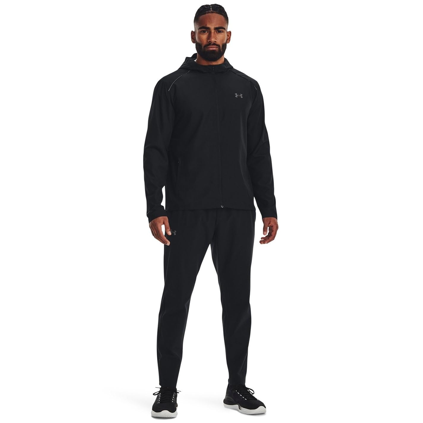 Under Armour Storm Run Hooded Veste running Hommes black