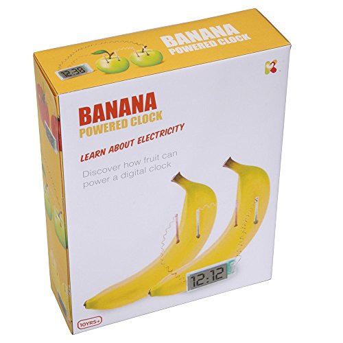 Kit de experimento de reloj alimentado por bananas, de Keycraft, SC159 , color/modelo surtido