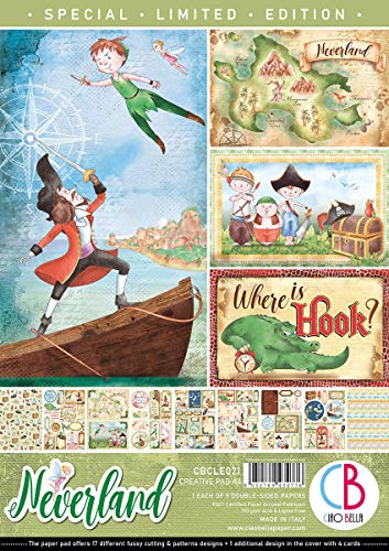 Ciao Bella Neverland Paper PAD A4 9/PKG, One Size