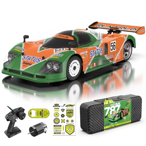 AMORIL RLAARLO 1/10 AK-787 Large Brushless High Speed RC Cars for Adults Fast 120 MPH,Hobby Remote...