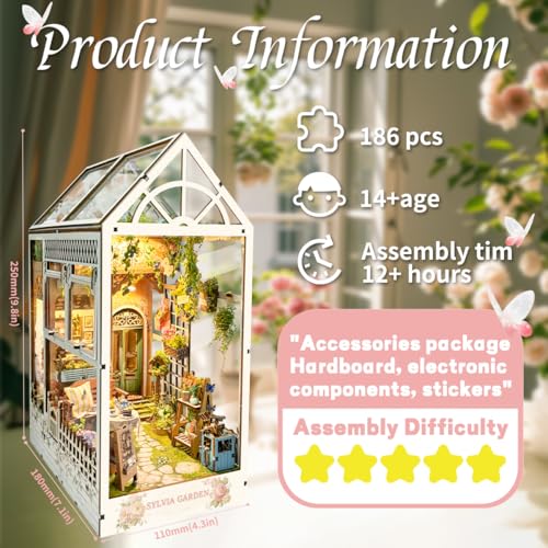STRUCWOOD Sylvia Garden Book Nook Kit thumbnail 4