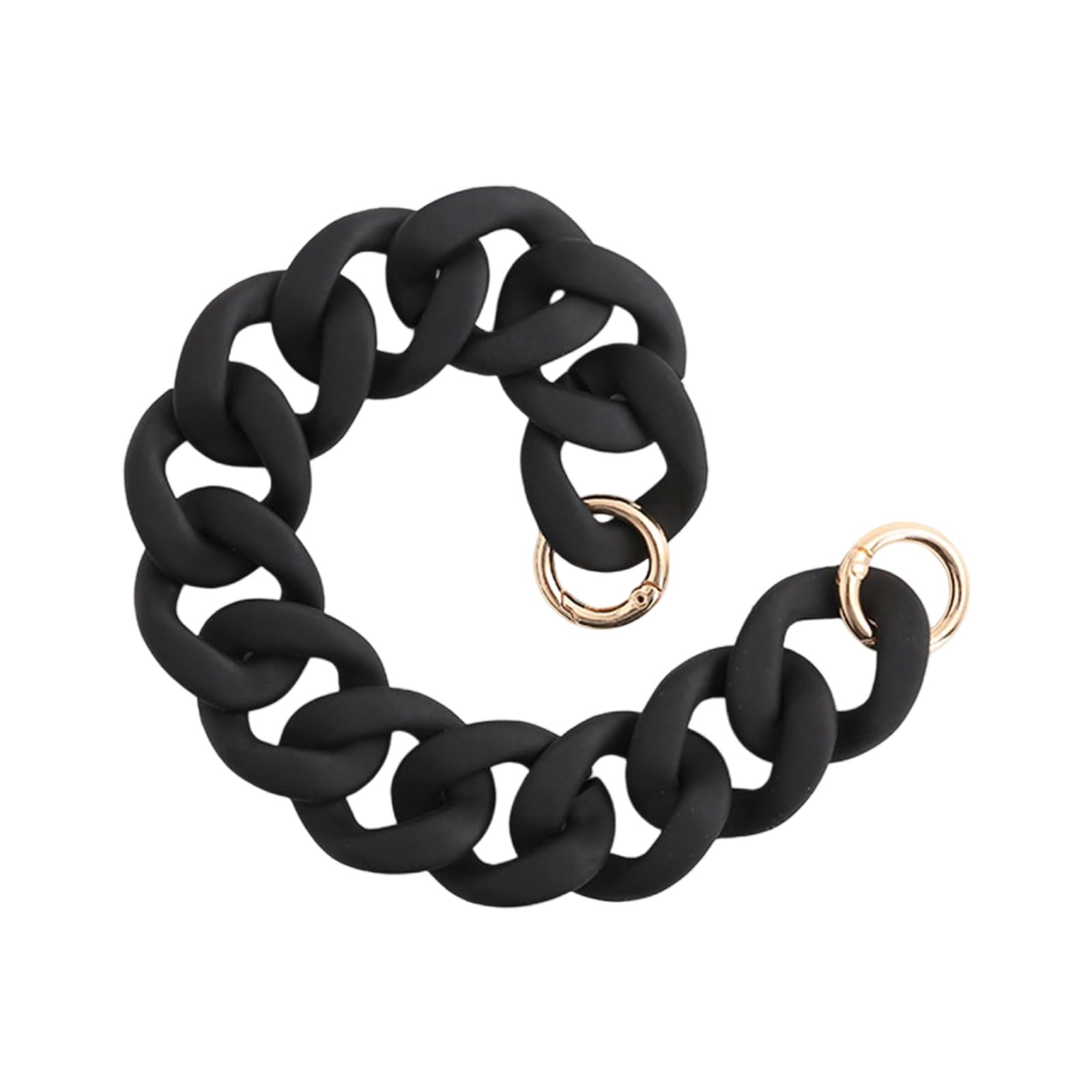 Kelisdi Bag Chain Handle Bag Purse Strap Detachable Handbag Decoration Chain with Buckles, Purse Making Accessories Accessories Charms