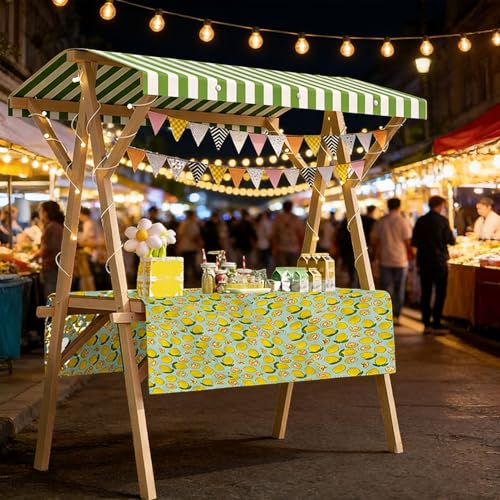 Stand de vente en bois pliant avec auvent pour étal de marché mobile