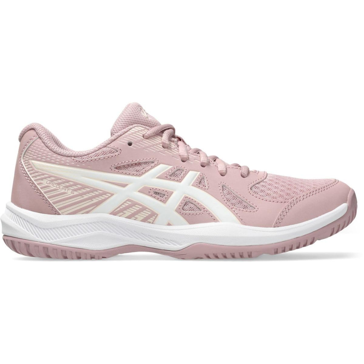 ASICS Womens Upcourt 6 Sneaker, Morganite White, 3.5 UK