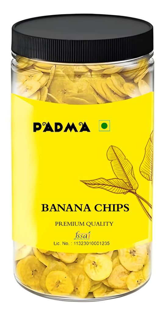 Padma-Premium Kerala Banana Chips Wafers In Coconut Oil | Fresh, Healthy, Thin, Crispy, Namkeen Snack (250 GM) | (B0D1ZRCT1Z) Amazon Price History, Amazon Price Tracker
