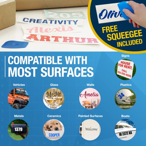 Custom Stickers (50 Colors + 30 Fonts + 30 Sizes) - Custom Decal - Custom Vinyl Lettering, Custom Window Decal - Custom Car Decal - Vinyl Lettering, Custom Vinyl Decal #TOP2