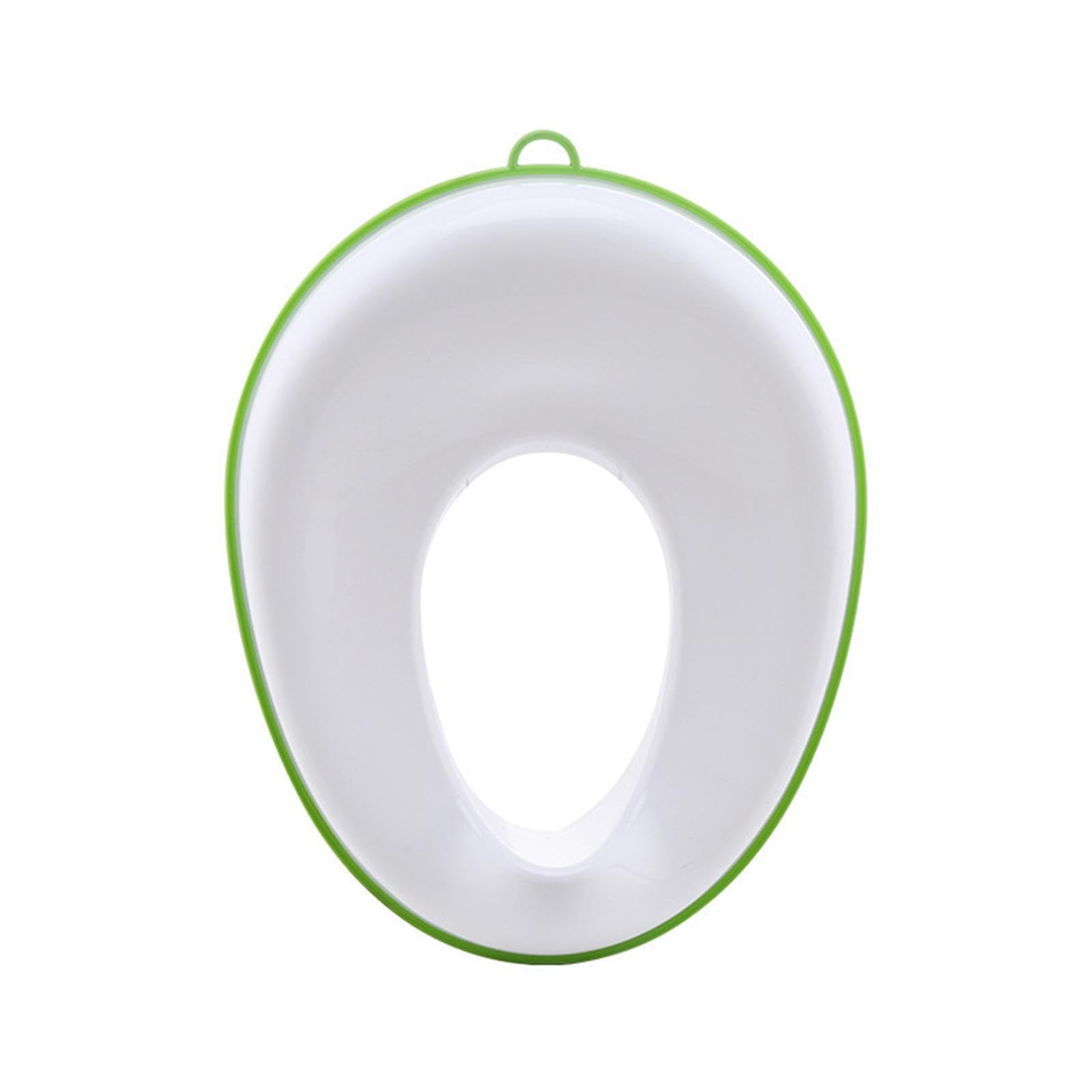 Alcxazs Boys Green Home And Travel Toilet Training Seat Space Saving Convenient Parents Easy To Solutions Home And Travel Toilet Training Seat Potty Without Burrs Potty, 38X30cm
