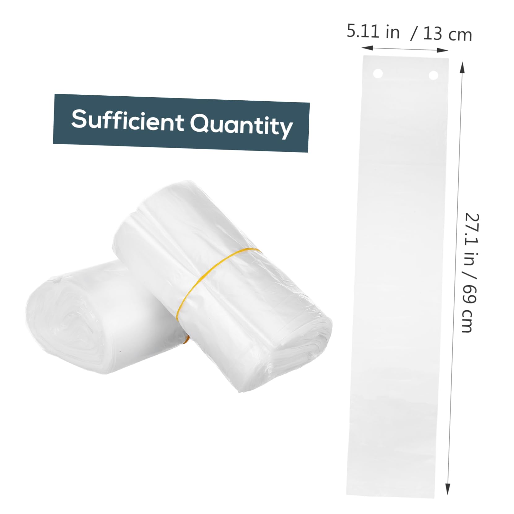 Sacchetto Cm Pezzi 13x72 di 200 Ombrello Plastica