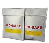SICHER UND EINFACH ZU VERWENDEN Laden, transportieren und lagern Sie Ihre Batterien viel sicherer, indem Sie auf die richtige Lagerung achten. Lipolix Lipo-Taschen sind dank des flammhemmenden Aramidgewebes die ideale Lösung zum sicheren Laden und Aufbewahren Ihrer Akkus.