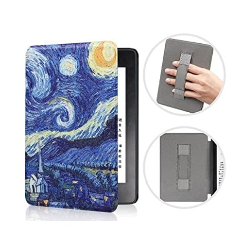 Capa Novo Kindle 11ª Geração (Modelo 2022) - rígida - Suporte Alça - sistema de hibernação - Noite E
